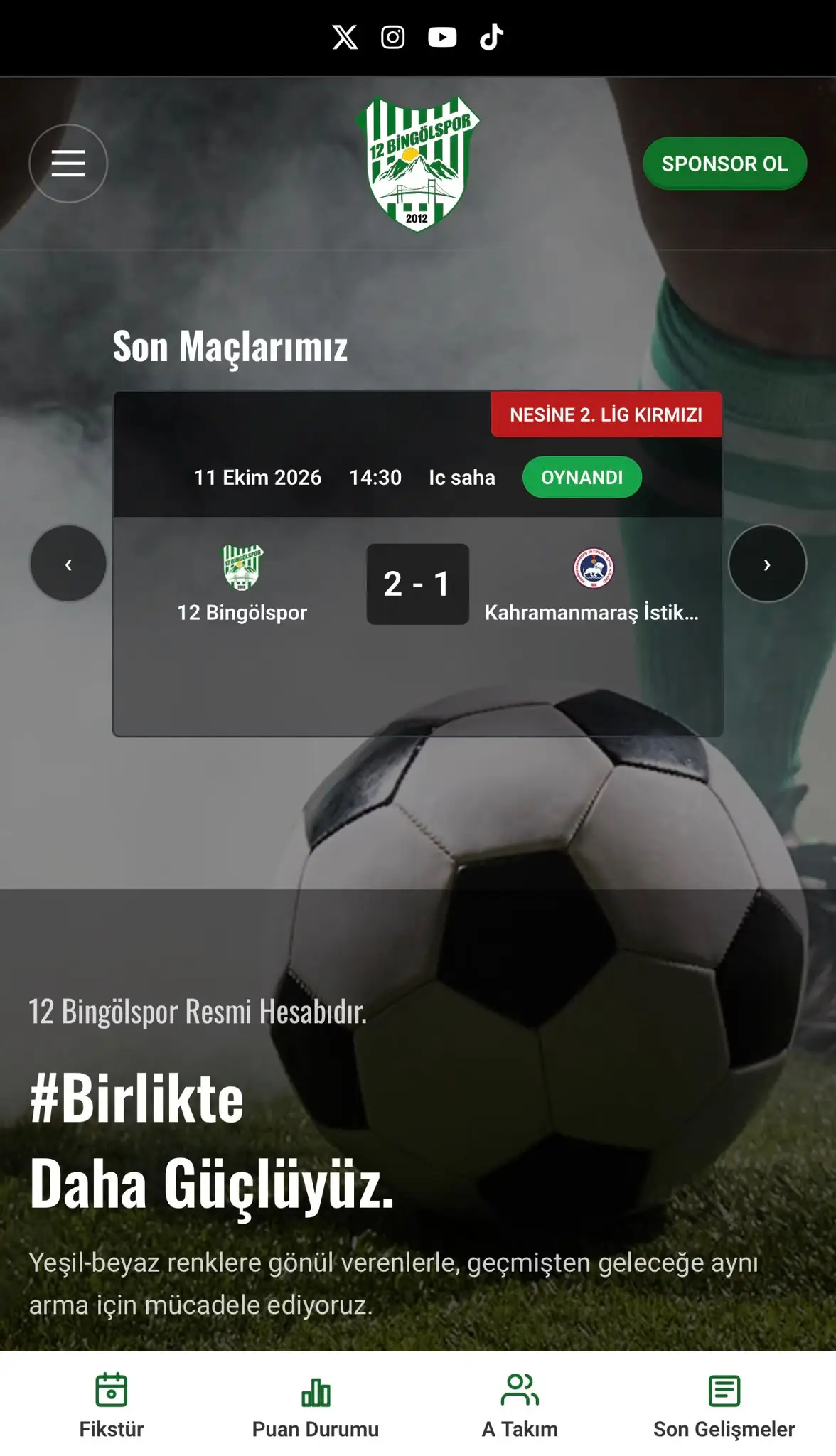12bingolspor-web-sitesi-yapimi