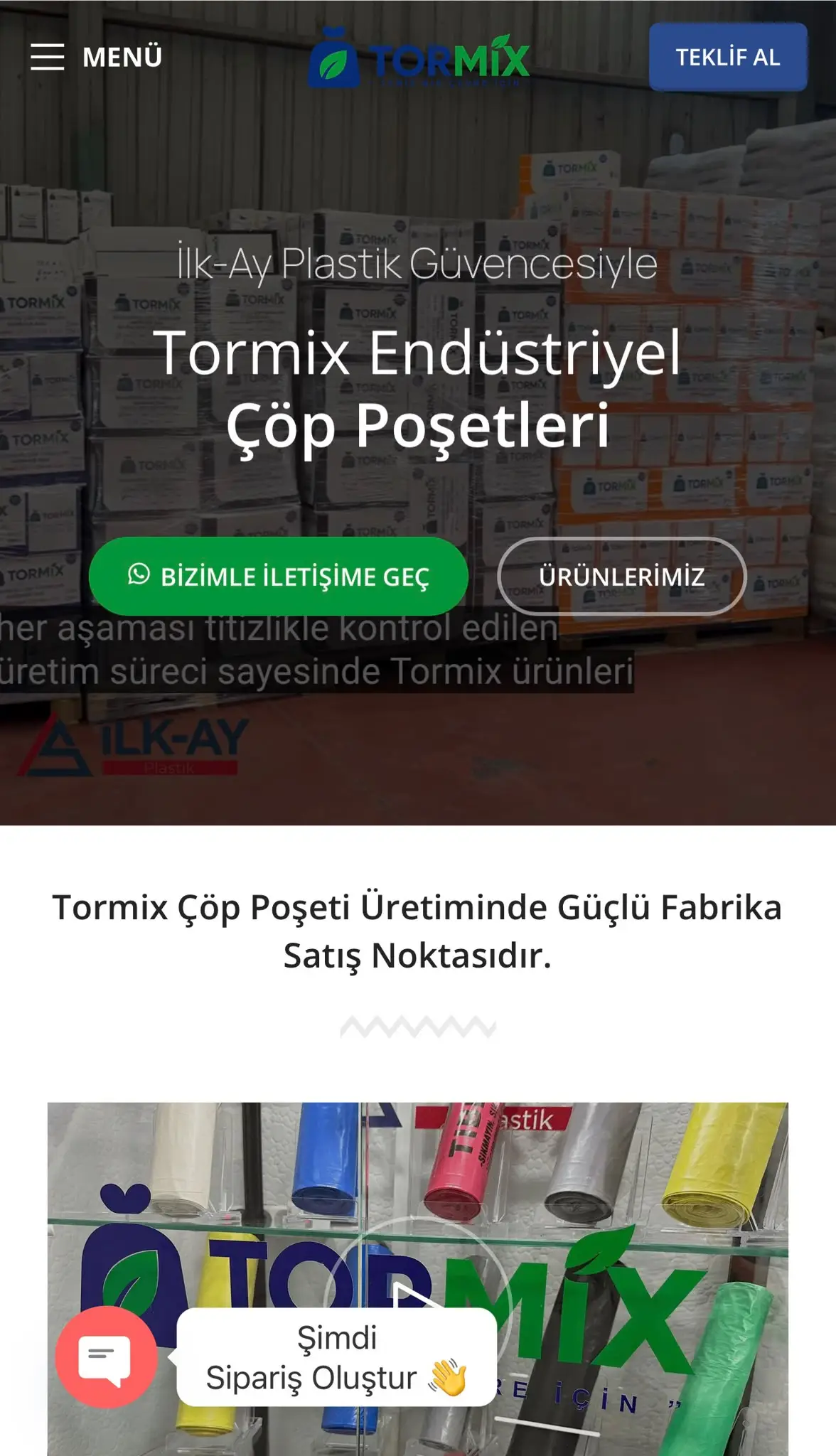 tormix-web-site-yapimi